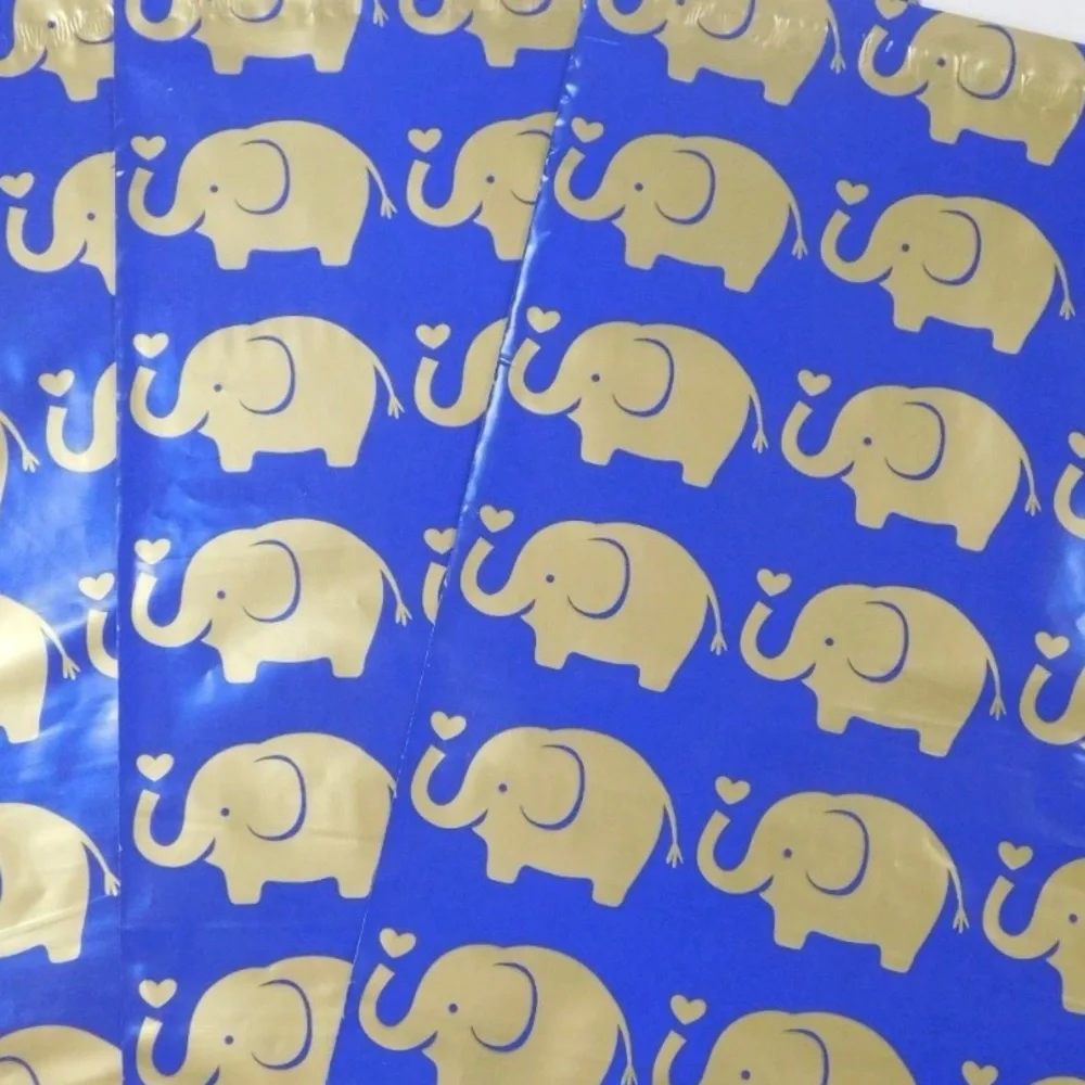 Blue elephant 6x9 polymailers 25
